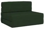 vidaXL Klappsofa Bett Dunkelgr&uuml;n 70 x 72 x 60 cm Stoff