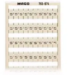 WAGO 793-674 Bezeichnungskarten Wei&szlig; 5 St.
