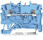 WAGO 2200-1204 Durchgangsklemme 3.50mm Push-In-Klemme Blau 100St.