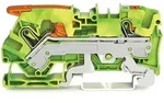 WAGO 2106-5207 Schutzleiterklemme 7.50mm Push-In-Klemme Gr&uuml;n, Gelb 25St.