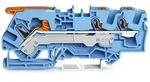 WAGO 2106-5304 Durchgangsklemme 7.50mm Push-In-Klemme Blau 25St.