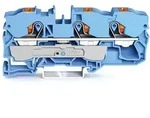 WAGO 2210-1304 Durchgangsklemme 10mm Push-In-Klemme Blau 25St.