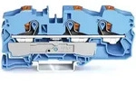 WAGO 2216-1304 Durchgangsklemme 12mm Push-In-Klemme Blau 20St.