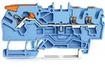 WAGO 2102-5304 Durchgangsklemme 5.20mm Push-In-Klemme Blau 50St.