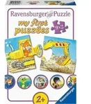 Ravensburger Puzzle Animals In Construction - My First Puzzles - 9x2 Pieces -