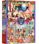 Trefl, Flauschige Freunde, 2x500 Teile Puzzle