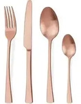 Besteck Set 6 Personen 24 24 Teilig-ros&eacute;gold Matt 24 teilig