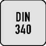 Spiralbohrer DIN 340 TypN A110 D.6,9mm HSS profilgeschl.dampf.Zyl.schaft 6xD Rec