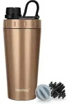 Isolierte Protein Shaker Flasche 20 oz Edelstahl BPA-frei Gym
