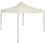 vidaXL Party-Zelt Creme 200 x 200 x 315 cm Oxford-Stoff