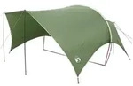 vidaXL Camping Tarp Wasserfest Gr&uuml;n 550 x 400 x 230 cm