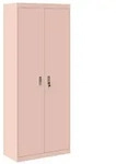 vidaXL Aufbewahrungsschrank Rosa 80 x 40 x 200 cm Stahl