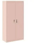 vidaXL Aufbewahrungsschrank Rosa 90 x 40 x 180 cm Stahl
