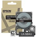 Epson LabelWorks LK-5BWJ - Wei&szlig; auf Mattschwarz - Rolle (1,8 cm x 8 m) - 1 Kasse