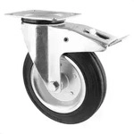 Wagner design yourself Transportgeraete-Lenkrolle RO 7200 silber (4720001)
