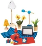 goki 51934 Accessoires Wohn- und Schlafzimmer, mehrfarbig (1 Set)
