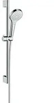 hansgrohe Croma Select S Vario Brausenset Unica"Crometta 650mm wei&szlig;/chrom, 1 Stk.