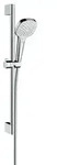 hansgrohe Croma Select E Vario/Unica Brausenset 650mm wei&szlig;/chrom, 1 Stk.