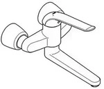 GROHE Einhand-Waschtischbatterie EUROECO SPEZIAL 1/2Zoll Ausl 274mm