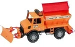 bruder Unimog Winterdienst Fertigmodell Nutzfahrzeug Modell