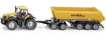 SIKU Spielwaren JCB Traktor mit Dolly Fertigmodell Landwirtschafts Modell