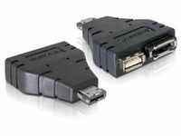 Delock Adapter Power-over-eSATA > 1x eSATA und 1x USB