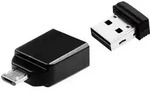 Verbatim Nano Store N GO USB-Zusatzspeicher Smartphone/Tablet Schwarz 32 GB USB-A