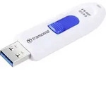 Transcend JetFlash&reg; 790 USB-Stick 64 GB Wei&szlig;, Blau TS64GJF790W USB-A (USB 3.1 Gen