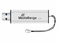 MEDIARANGE SuperSpeed - USB-Flash-Laufwerk - 64 GB - USB 3.0 - Schwarz/Silber