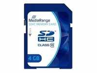 MediaRange - Flash-Speicherkarte - 4 GB - Class 10