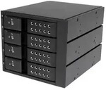 StarTech.com 4-fach 3,5 tr&auml;gerloser SATA Festplatten Aluminium