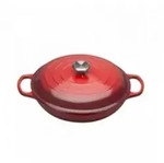 Le Creuset 21180300602430, Rot, Keramik, Gas, Induktion, Versiegelte Platte,
