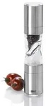 AdHoc Pure, Acryl, Edelstahl, Keramik, Pfeffer, Salz, Edelstahl, Transparent, 220 mm,