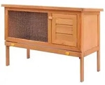 Kaninchenstall Kleintierhaus Hasenstall 1 Ebene Holz