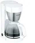 Cloer 5011 Kaffeemaschine Wei&szlig; Fassungsverm&ouml;gen Tassen=10 Warmhaltefunktion