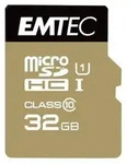 Emtec mSD 32GB UHS-I U1 EliteGold + Adapter Multimedia-Technik Micro SD Karten