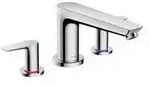 hansgrohe HG Fertigmontageset TALIS E f&uuml;r 3-Loch-Wannenrandarmatur