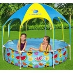 Bestway Steel Pro UV Careful Aufstellpool f&uuml;r Kinder 244x51 cm