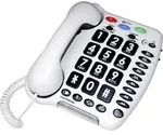 Geemarc AMPLIPOWER 50 Schnurgebundenes Seniorentelefon Wei&szlig;