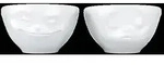 FIFTYEIGHT Sch&auml;lchen-Set 100ml Grinsend & K&uuml;ssend wei&szlig;