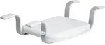 Weinberger Badewannensitz Sitzbrett -150 kg Anti-Rutsch 43909 Wei&szlig; B= 52-64 cm
