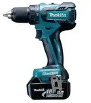 makita Akkubohrschrauber DDF 459 RTJ 18 V 5 Ah 1,5 - 13 mm