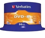 Verbatim DVD-R 4.7GB/120Min/16x VERBATIM 43548(VE50)