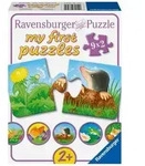 Ravensburger 07313 - Tiere im Garten, Puzzle, 9 x 2 Teile my first puzzles