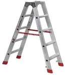 Euroline Premium 30577 Stufenstehleiter 2x5 Stufen