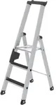 MUNK G&uuml;nzburger Steigtechnik 41623 Aluminium Stufen-Stehleiter Arbeitsh&ouml;he (max.):