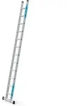 Sprossen-Anlegeleiter Alto L 12Sprossen L.3,61m Arbeits-H.4,4m Alu.geb&ouml;rdelt