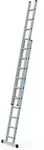 Schiebeleiter Everest 2DE 2x10 Spr. L.2,93-4,9m Arbeits-H.5,65m G.11,3kg Zarges