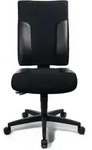 B&uuml;rodrehstuhl m.Synchrontechnik schwarz/schwarz 420-540mm o.Armlehnen Trgf.110kg