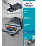 Avery Zweckform Inkjetfolie 2502 DIN A4 transparent 50 St./Pack.